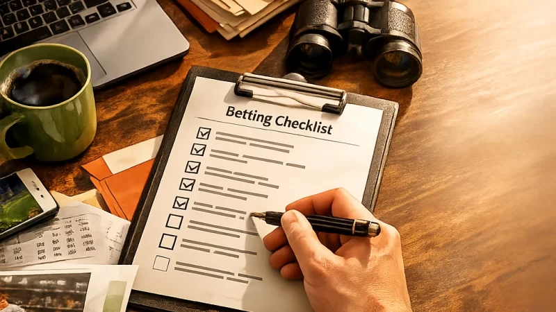 Чек-лист беттора, который помогает анализировать, а не тормозит решение